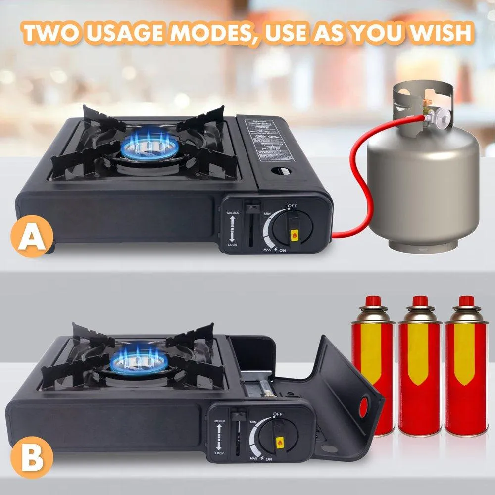 1 Burner Portable Butane Camping Stove.