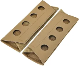 1 Pair Tactical Vest Shoulder Strap Pad Comfort Cushion Pad 1000D Nylon Mesh Protect Pads