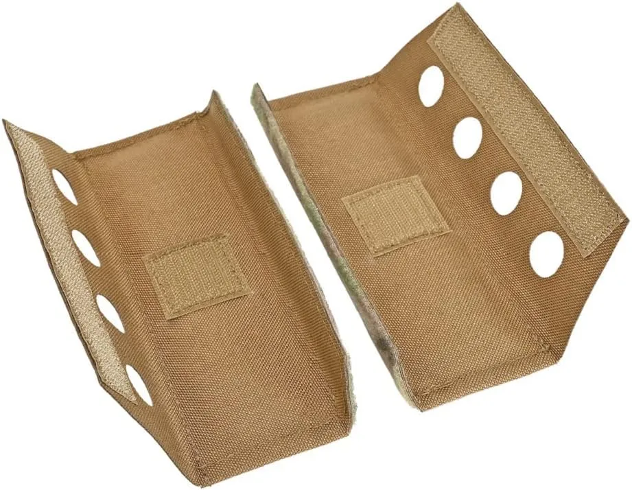 1 Pair Tactical Vest Shoulder Strap Pad Comfort Cushion Pad 1000D Nylon Mesh Protect Pads