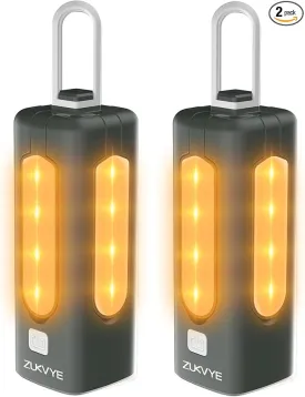 2 Pack Rechargeable LED Camping Lantern - Waterproof Tent Light with 8 Light Modes, Camping Essentials, Portable Lantern Flashlight for Camping, Hurricane, Emergency, Hiking, Fishing