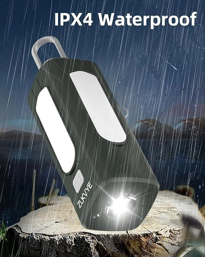 2 Pack Rechargeable LED Camping Lantern - Waterproof Tent Light with 8 Light Modes, Camping Essentials, Portable Lantern Flashlight for Camping, Hurricane, Emergency, Hiking, Fishing