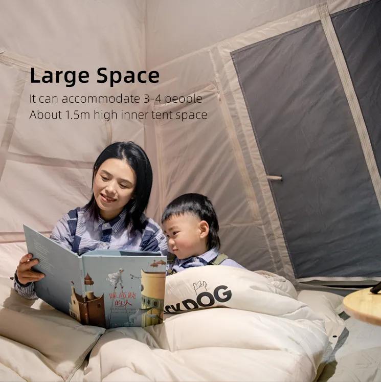 2022 Latest version Automatic Pop Up Camping Tent Large Waterproof Uv Resistant Automatic Pop Up Tents