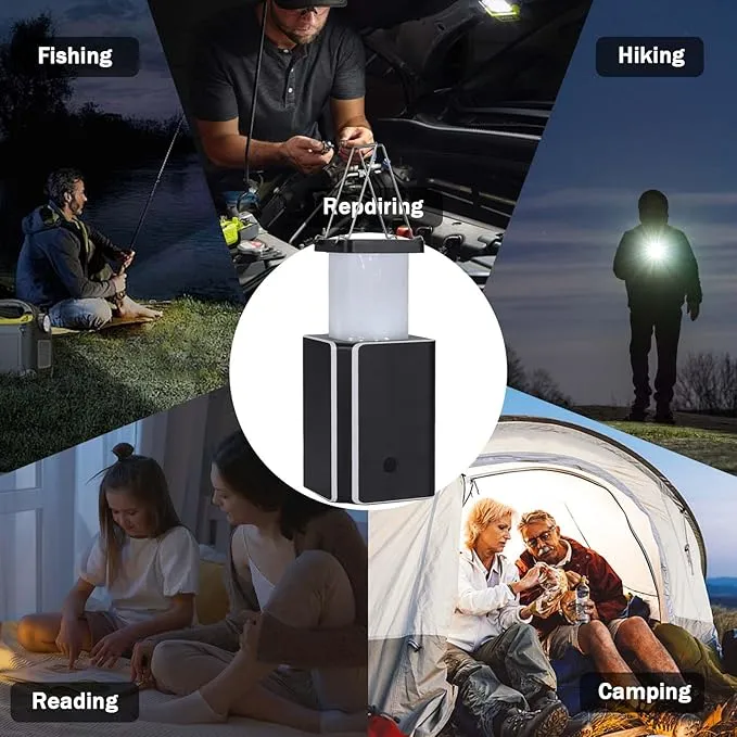 4Pack Solar LED Rechargeable Emergency Camping Lantern,Warm White Solar Rechargeable,Rechargeable Type C,Emergency Lights Hand-Crank Power Generation,Phone Power Supply Function,flashlights