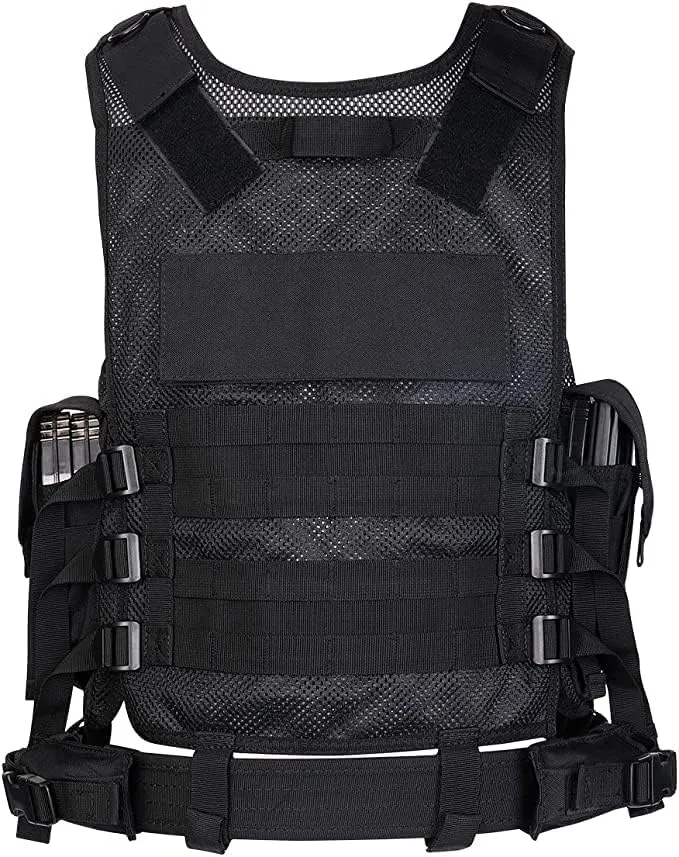600D Tactical Airsoft Protective Vest for CS, Paintball Shooting