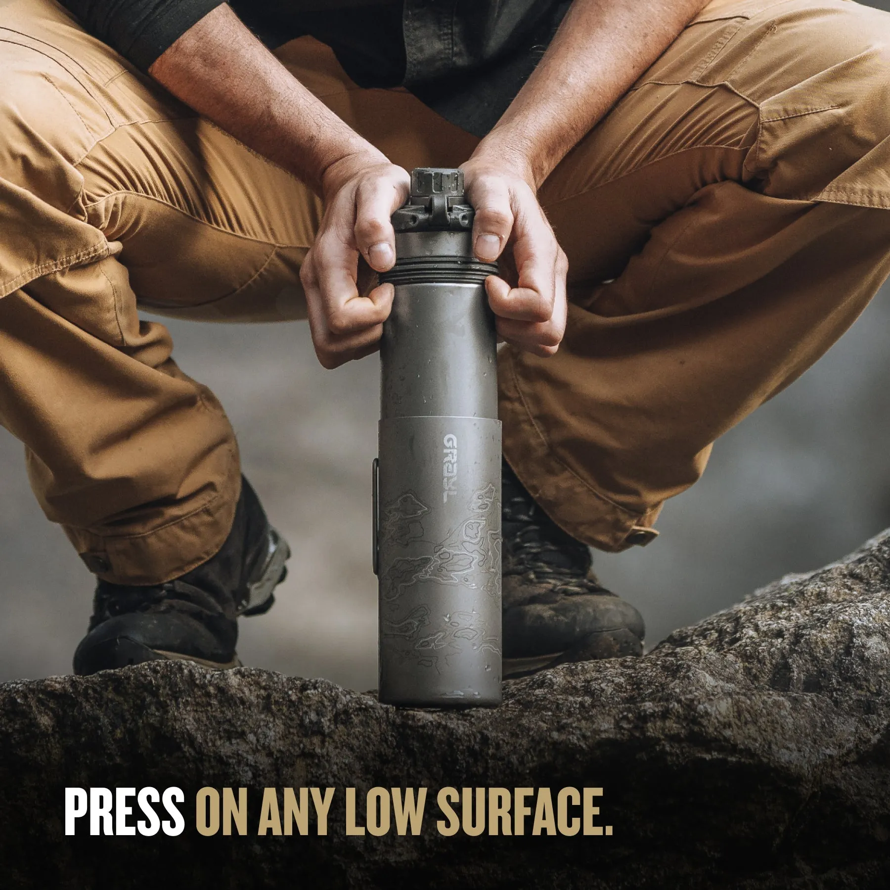 710ml GeoPress® Ti Purifier