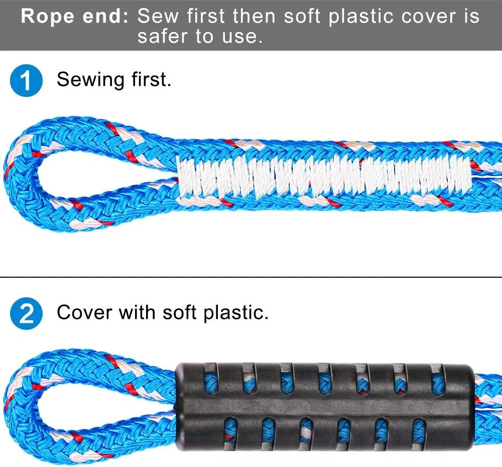 BeneLabel Tree Swing Rope Holds, Hammock Tree Swing Hanging Strap, for Outdoor Swings Hammock Playground Set Accessories, 5 ft, 1 Pack
