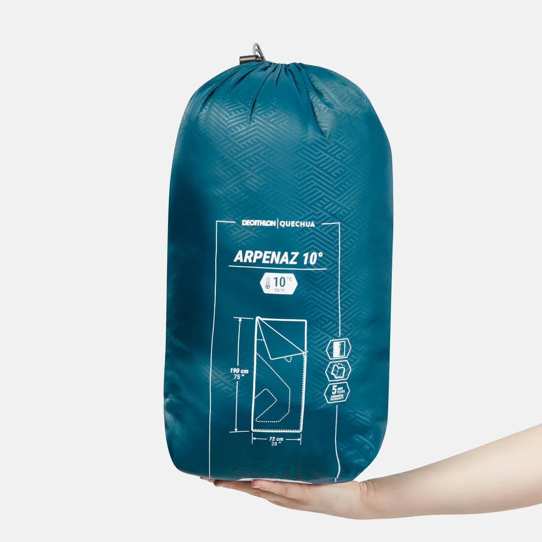 Camping Sleeping Bag 10° - Arpenaz