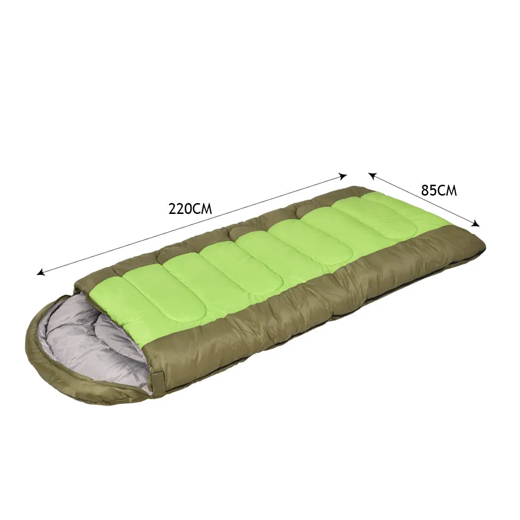 Camping Sleeping Bag -20°C, Thermal Envelope for Hiking Winter