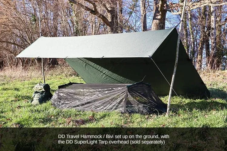 DD Travel Hammock / Bivi Olive Green