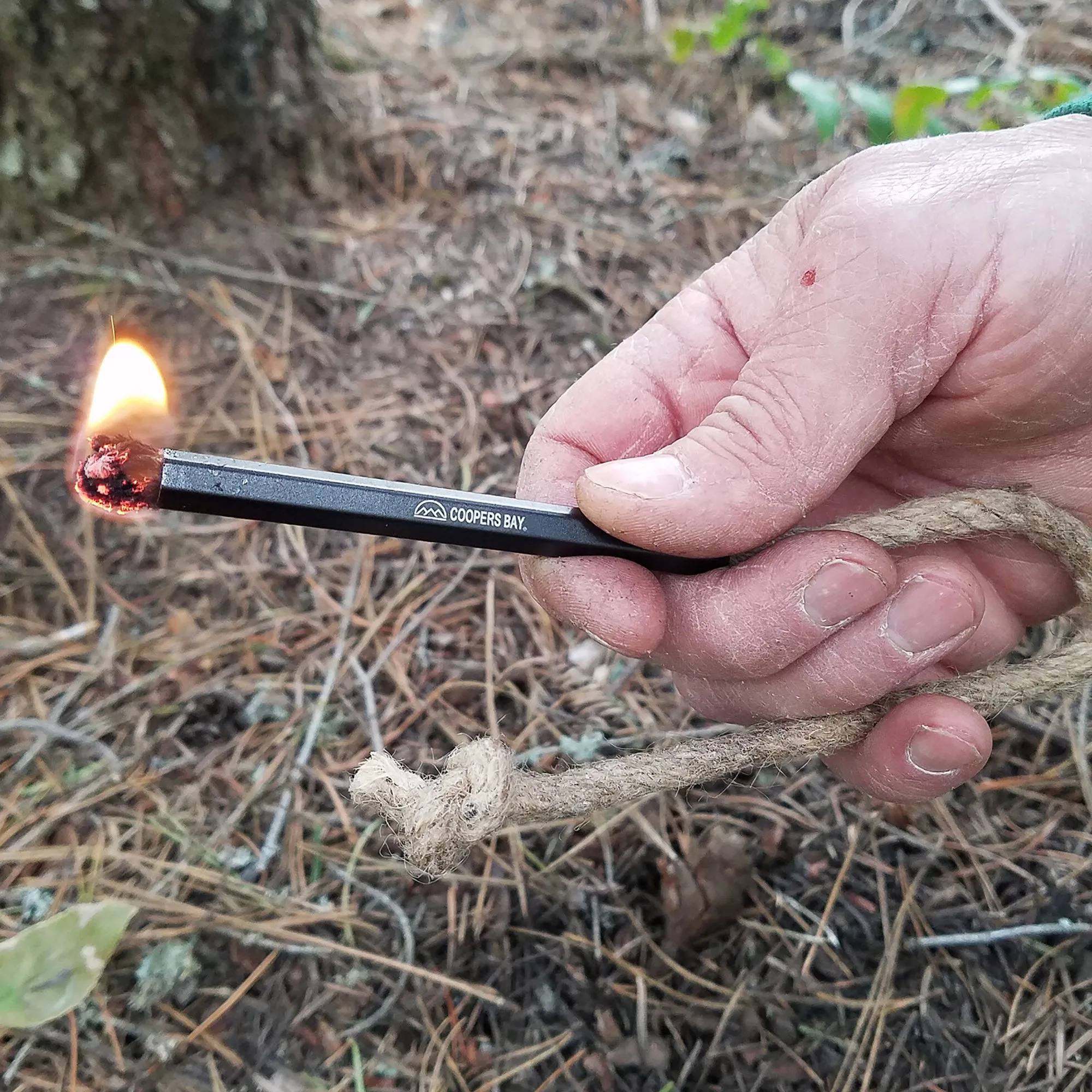 FireWick Torch Reusable Fire-Starting Tinder Tool with Multi-Use Bellows