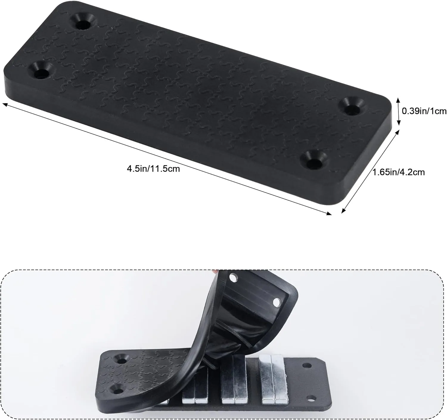 Gun Magnet Mount,Gun Magnet [4-Pack] 56 lbs Rating Magnetic Gun Mount,Magnetic Gun Mount for Car,Hidden Gun Rack,Pistol, Shotgun, Rifle, Revolver for Cars,Trucks,Walls,Desks,Safes,Bed Frame