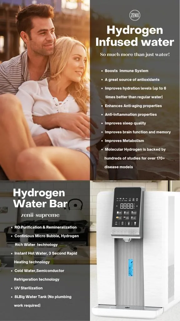 Hydrogen Water Bar Supreme