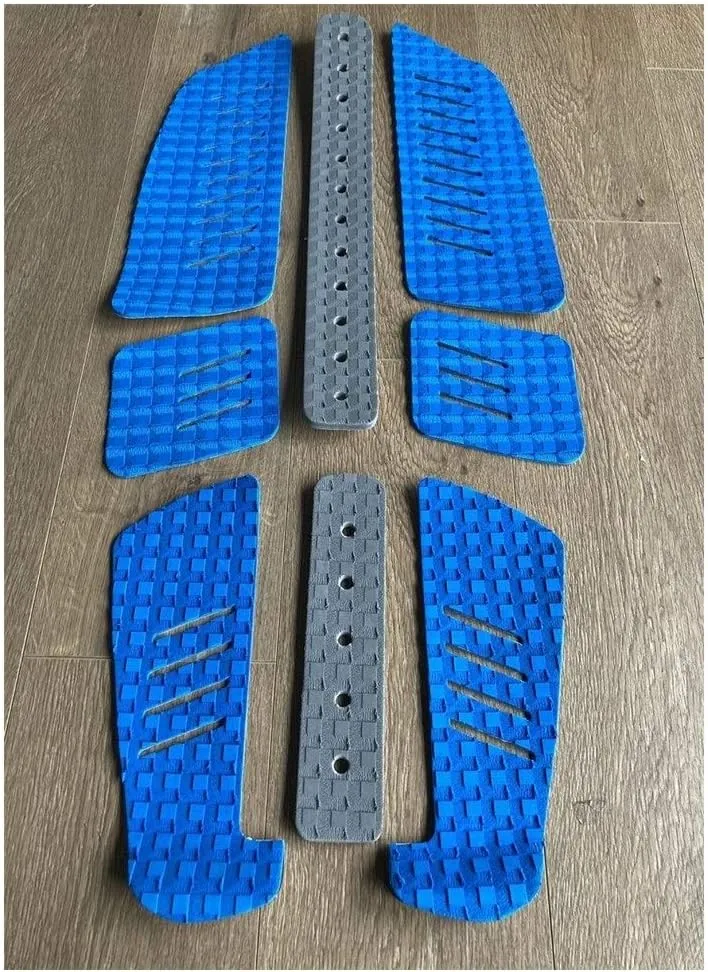 Inflatable Paddle Boards 8-Piece SUP Eva Surfboard Traction Pad Surf Longboard Pad Anti-Slip with 3M Adhesive Grips for Longboard Stand Up Paddle Board Vacation Must Haves (Color : B)