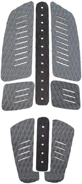 Inflatable Paddle Boards 8-Piece SUP Eva Surfboard Traction Pad Surf Longboard Pad Anti-Slip with 3M Adhesive Grips for Longboard Stand Up Paddle Board Vacation Must Haves (Color : D)