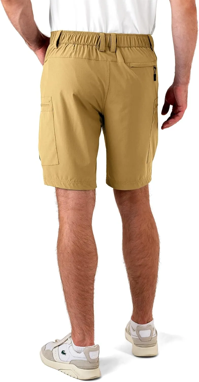 Mens Hiking Cargo Shorts Stretch Quick-Dry Outdoor Casual Work Shorts for Men Camping Fishing