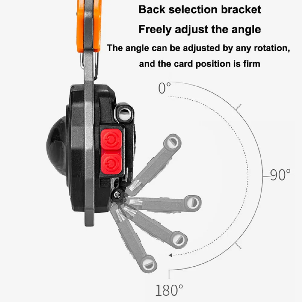 Mini Rechargeable Led Flashlight keychain with Magnet Lantern