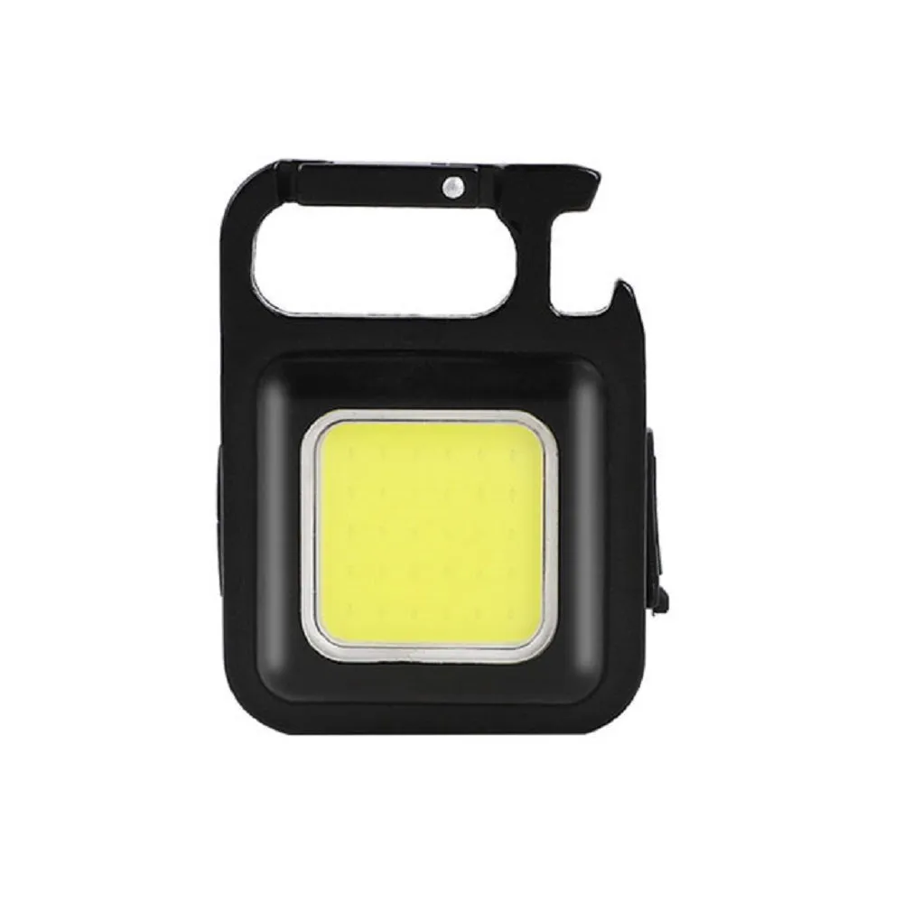 Mini Rechargeable Led Flashlight keychain with Magnet Lantern