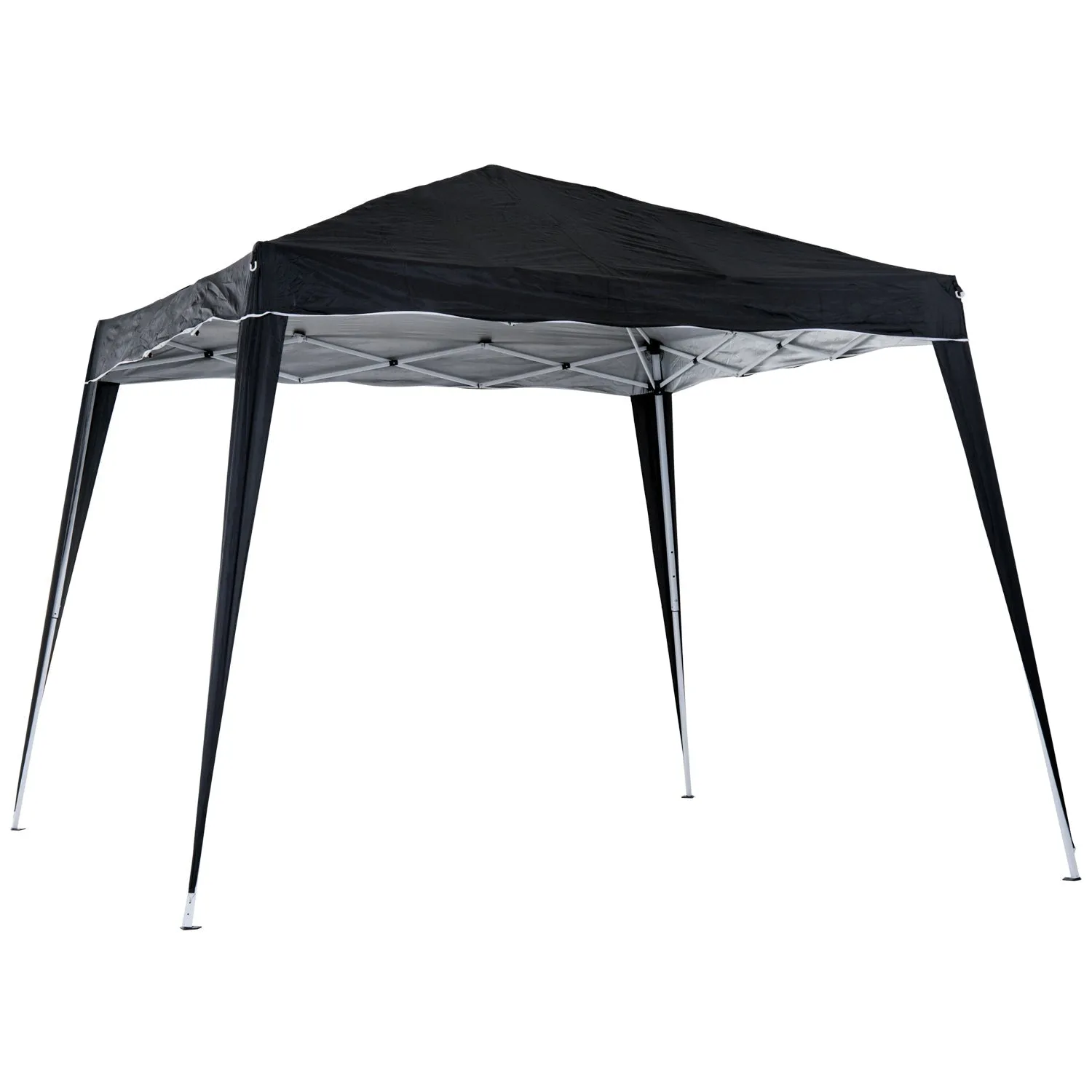Outsunny 2.5 x 2.5M Slant Leg Pop Up Gazebo with Carry Bag