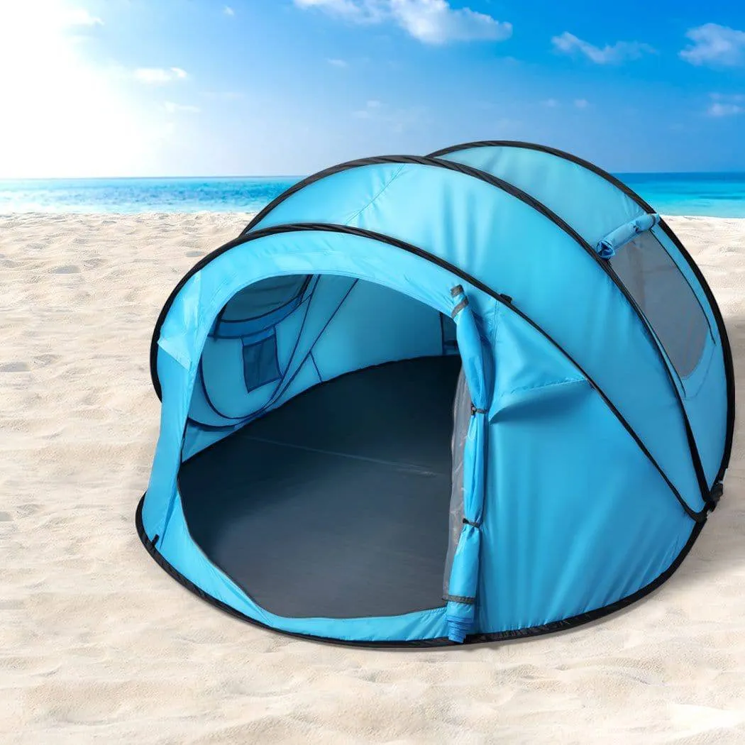 Pop Up Beach tent Outdoor Portable 4 Person Dome-Mountview