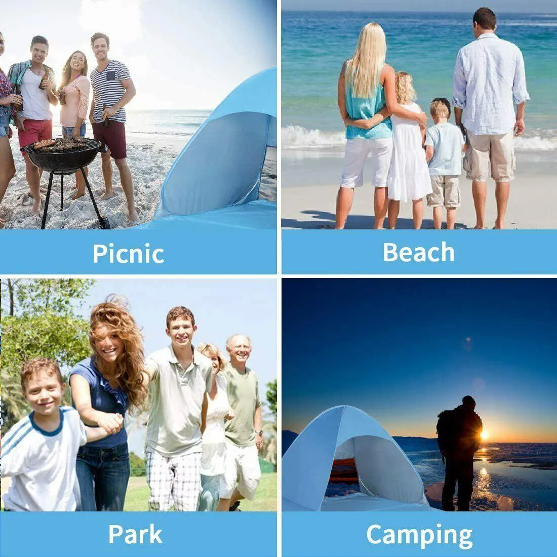Pop Up Beach Tent