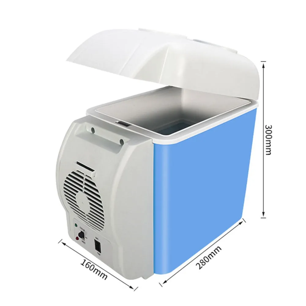 Portable 7.5L Mini Fridge Car RV Refrigerator Home Cooler Warmer