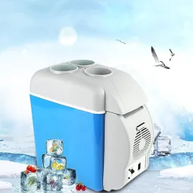 Portable 7.5L Mini Fridge Car RV Refrigerator Home Cooler Warmer