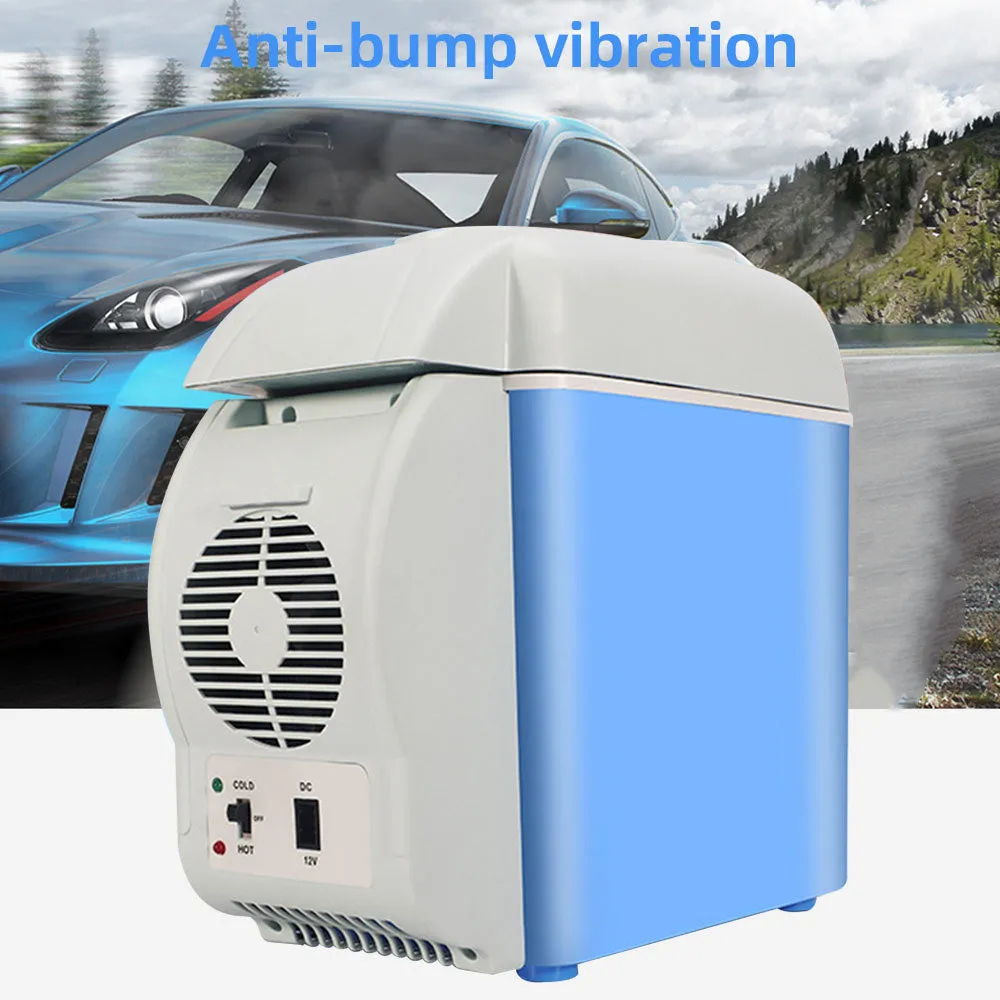 Portable 7.5L Mini Fridge Car RV Refrigerator Home Cooler Warmer