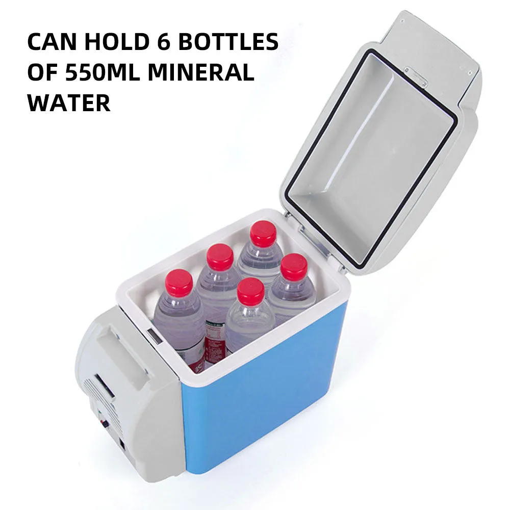 Portable 7.5L Mini Fridge Car RV Refrigerator Home Cooler Warmer