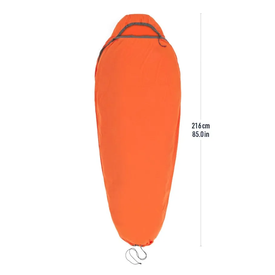 Reactor Extreme Sleeping Bag Liner - Mummy with Drawcord