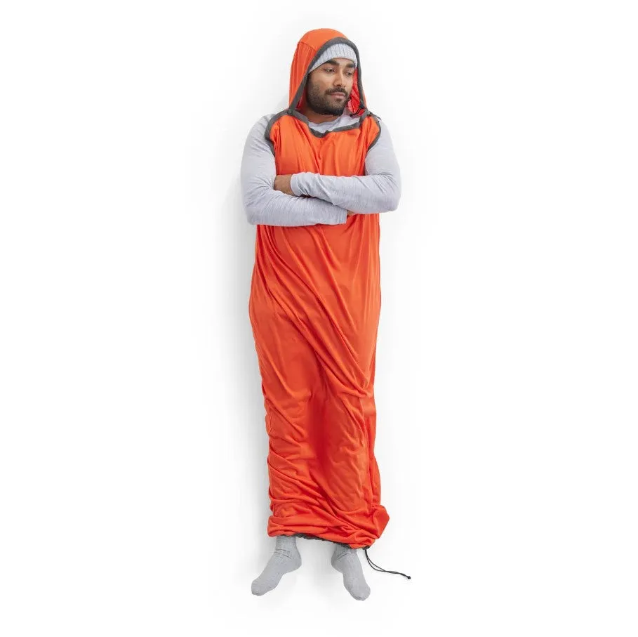Reactor Extreme Sleeping Bag Liner - Mummy with Drawcord