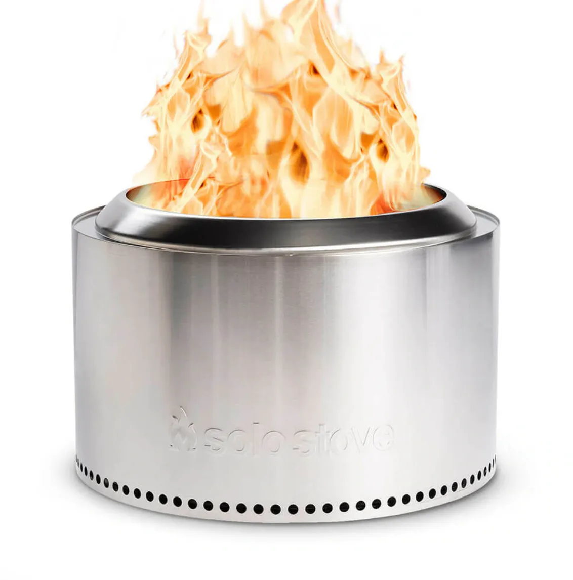 Solo Stove Yukon 2.0 Stainless Steel Fire Pit - 27" Diameter - Portable &amp; "Smokeless"