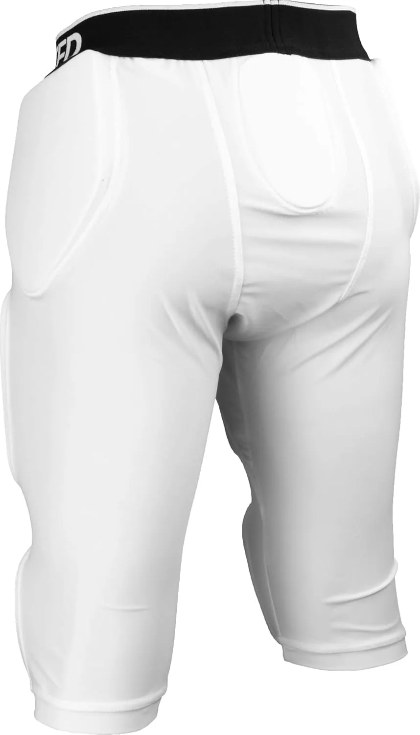 Sports Unlimited Omaha 7 Pad Integrated Youth Football Girdle for Boys, Youth Girdle for Football with Pads