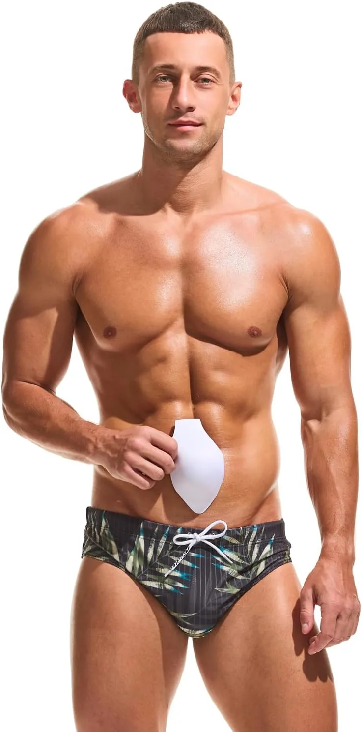 Taddlee Men Swimwear Swim Bikini Briefs Pad Swimsuits Board Surf Shorts Trunks
