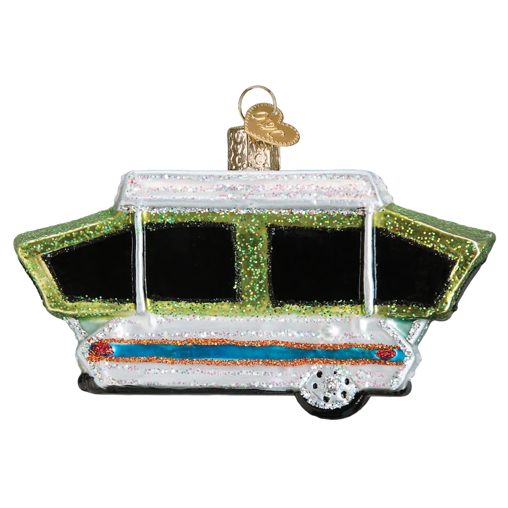 Tent Camper Ornament