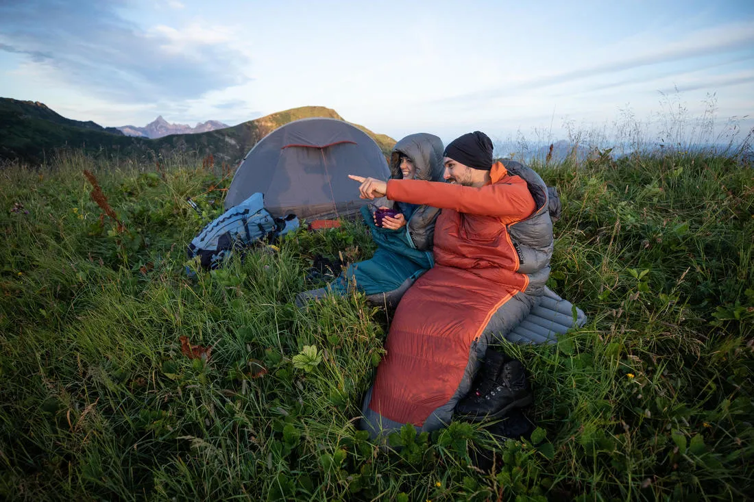 Trekking Sleeping Bag Feather Down 0°C - Trek 900