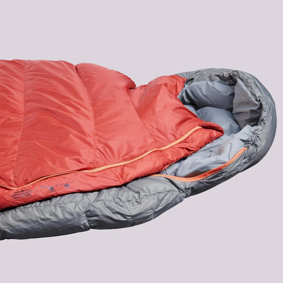 Trekking Sleeping Bag Feather Down 0°C - Trek 900