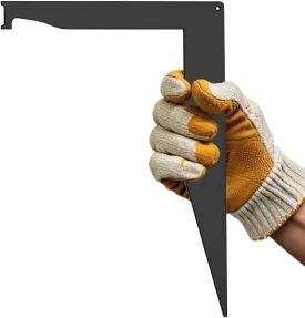Upgraded 3-in-1 Firefighter Tools with Multipurpose Leverage, Sturdy and practical Pry Bar Tools for for First Responders, Firefighters, Police-Black