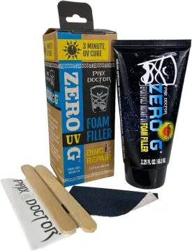 Zero G UV Foam Filler Epoxy/Poly Surfboard Repair Kit