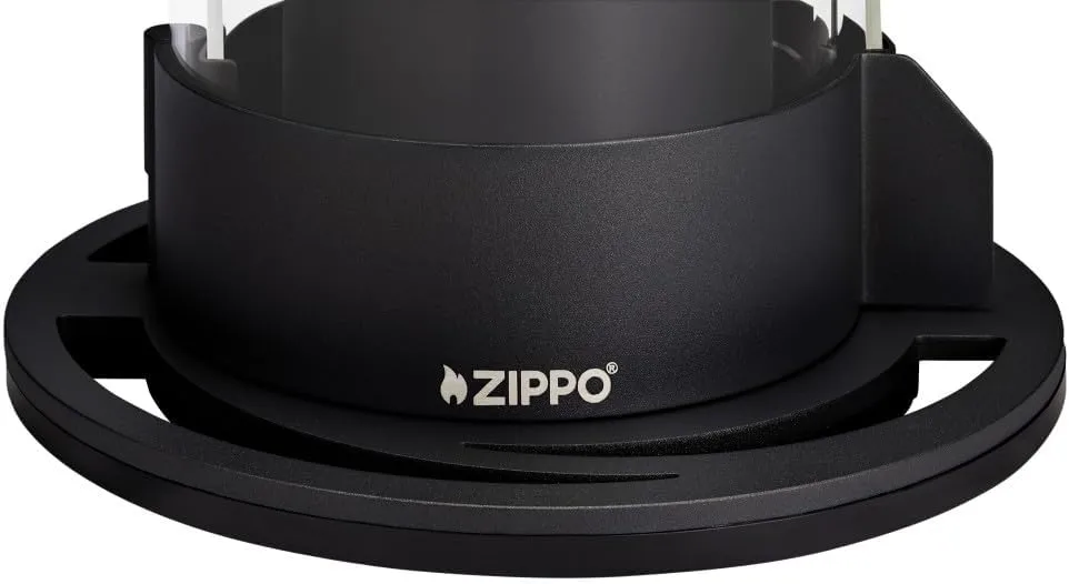 Zippo FlameScapes Spiral Fire Feature - Black (Empty)